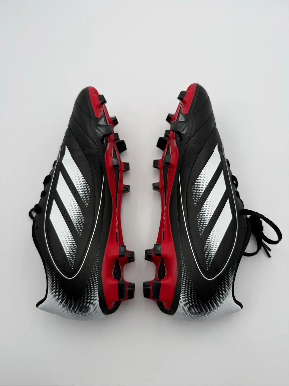 adidas Goletto IX FG/MG Soccer Cleats Men’s US 8 Black White Red IH7702